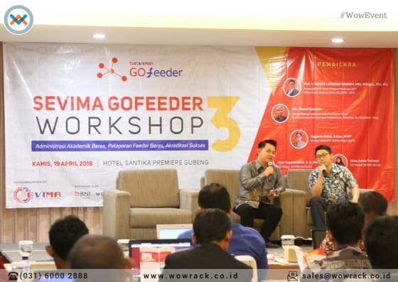 Workshop SEVIMA V.3 GOfeedercloud Gandeng Wowrack sebagai Partner Cloud