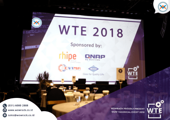 Wow Technical Event 2018 : Wowrack ajak seluruh penggiat IT bersinergi  menghadapi Revolusi Industri 4.0