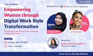 Wowrack Mendukung Pemberdayaan Perempuan di Tengah Transformasi Digital