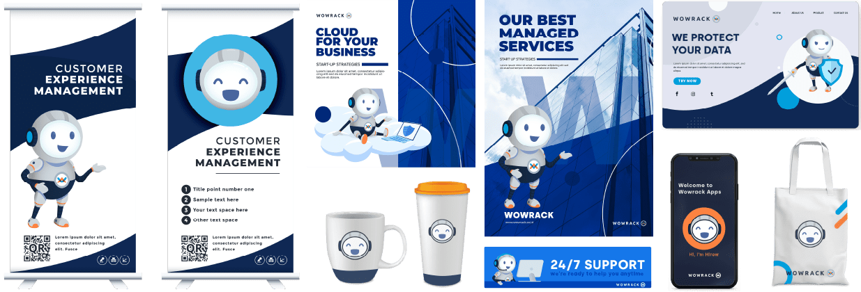 Examples of HIROW Application in Various Media