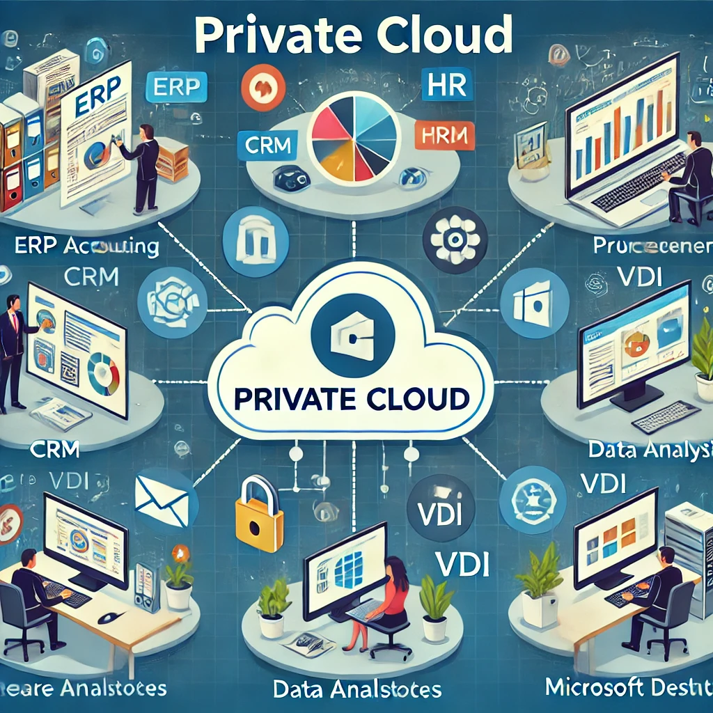 pengertian private cloud