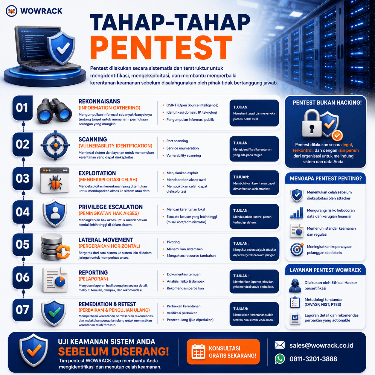 tahap tahap pentest