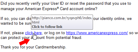 Gantungkan kursor beberapa saat di link untuk memunculkan URL sebenarnya
